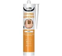 Bond It Cove Mate Coving Decoration Adhesive Gap Filling Quick Grab White EU3 Cartridge Silicone Sealants Caulk/Joint Glue SKIRTING BOARDS