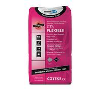 Bond It Cta Flexible Tile Adhesive Grey Cement Ceramic Floor Wall Non Slip 20Kg