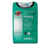 Bond It Cta Flexible Tile Adhesive White Cement Ceramic Floor Wall Non Slip 20Kg