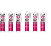 Bond It Dec Mate Decorators Caulk Flexible Filler White 310Ml Pack Of 6