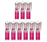 Bond It Dec-Mate Flexible Decorators Caulk - 9X Magnolia, 285Ml - Quick-Drying Interior Gap Filler - Sealant For Cracks & Joints