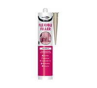 Bond it Dec-Mate Flexible Filler Quick Drying Interior Decorators Caulk Sealant Bond - Eu3 Magnolia, 285Ml