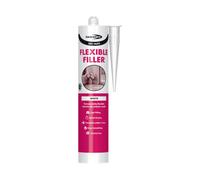 Bond it Dec-Mate Flexible Filler Quick Drying Interior Decorators Caulk Sealant Bond - Eu3 White, 285Ml