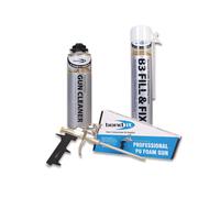 Bond It Expanding Foam Kits 750ml expanding Foam Professional Gun and Cleaner
