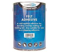 Bond It Felt Adhesive | Cold Applied Roofing Felt Adhesive for Bonding and Lap Sealing - Suitable for Bonding Mineral Chippings to Bituminous Surfaces - 5 Litre