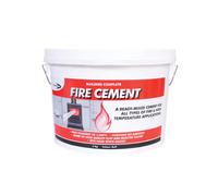 Bond It Fire Cement Ready Mixed Stoves Oven Boilers Flue Heat Resistant - Buff, 5Kg