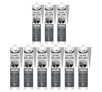 Bond It FLASH-MATE Low Modulus Lead Silicone Sealant - 9x Grey, 285ml | Weatherproof - UV Resistant - Roofing-Grade Neutral Cure Sealant | Silicone Sealant for Lead Flashing - Guttering & Cladding