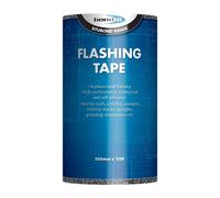 Bond-It Flashing Tape 300mm x 10Metres - Peel & Seal self-Adhesive Flashing Tape That's Weatherproof, Tough, Flexible & Easy to use. Great for roof Repairs! Choice of Widths & Lengths., Black, BDF006