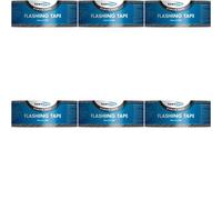 Bond It Flashing Tape 75mm X 10Metres Black (Pack Of 6)