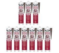 Bond It Frame-Mate Acrylic Door & Window Sealant - 9X Brown, 285Ml Eu3 Cartridge - Flexible & Water-Resistant Joint Filler Sealant