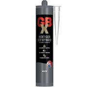 Bond It GBX Next Gen STP Hybrid Sealant & Adhesive (290) - High-Strength Hybrid Polymer for Sealing & Bonding - Flexible, Rapid Curing, Waterproof for Interior & Exterior Use (White)