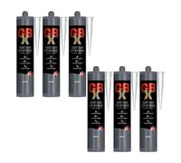 Bond It Gbx Sealant & Adhesive - 6X White. 290Ml - Next Gen Stp Hybrid High Grab Adhesive - Multi-Purpose Waterproof Sealant
