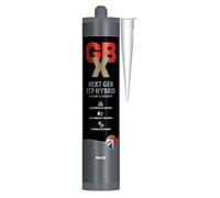 Bond It GBX Sealant & Adhesive - White, 290ml | Next Gen STP Hybrid High Grab Sealant - Multi-Purpose Waterproof Bonding & Sealing - Permanently Flexible Silicone Sealants | Interior & Exterior Use