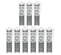 Bond It Glass-Mate Mirror Adhesive - 9X Translucent, 285Ml - Mirror Sealant Adhesive Neutral Cure - Low Odour Silicone Adhesive