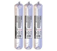 Bond It Gp200 General-Purpose Silicone Sealant - 3X Translucent, 400Ml - Fast-Setting, Mould-Resistant & Flexible Silicone Sealant