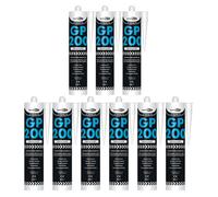 Bond It Gp200 General-Purpose Silicone Sealant - 9X Translucent 275Ml - Premium Silicone Fast-Setting - Mould-Resistant - Flexible