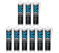 Bond It GP200 General-Purpose Silicone Sealant - 9x White, 275ml | Premium Silicone Fast-Setting - Mould-Resistant - Flexible | Sealant for Home - Kitchens - Bathrooms - Showers - & DIY Projects