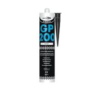Bond-It GP200 General Purpose Silicone Sealant Waterproof - EU3 Cartridge 280ml Bath Shower Basin Window Frames Quick Drying (Black)