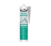 2x Bond It Grey Multimate Silicone Sealant Multi Purpose Kitchen Bathroom