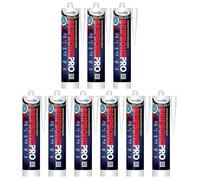 Bond It Gripbond Pro Super Strong Advanced Hybrid Adhesive & Sealant - 9x Crystal Clear, 300ml | Odourless - Non-Shrinking - Rapid Curing | Pro Adhesive Over-Paintable - Moist Surface Adhesion Sealant