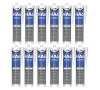 Bond It Ha6 High Modulus Marine Silicone Sealant - 12X White, 310Ml - Waterproof - Aquarium-Safe, Uv & Saltwater Resistant