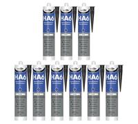 Bond It Ha6 High Modulus Marine Silicone Sealant - 9X Black, 310Ml - Aquarium-Safe, Uv & Saltwater Resistant, Waterproof, Flexible