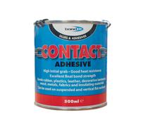 Bond It Heavy Duty Contact Adhesive Solvent Based Neoprene Glue High Grab Liquid Contact Adhesive - Beige, 500Ml