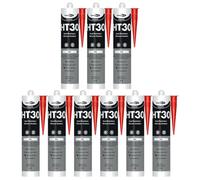 Bond It Ht30 High Temperature Silicone Sealant - 9X Red, 310Ml - Heat Resistant Up To 300C - Uv Resistant For Ovens - Engines