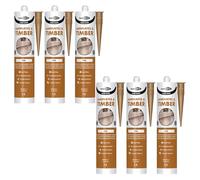 Bond It LAMI-MATE Flexible Sealant & Gap-Filler - 6x Pine, 285ml | Premium Sealant Filler for Timber & Laminate Flooring | Paintable & Stainable - Non-Shrinking - Interior & Exterior Use
