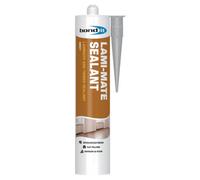 Bond It Lami-Mate Flexible Sealant & Gap Filler - Grey, 285Ml - Paintable Laminate & Timber Floor Sealant For Wood Flooring
