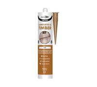 Bond It Lami-Mate Timber & Laminate Sealant Wood Floor Gap Polymer Enhanced Flexible Gap Sealant Filler for Flooring Windows & Doors Paintable & Stainable Indoor & Outdoor Use (Pine, 3)