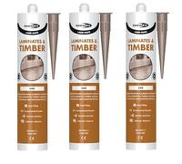Bond-It Lami-Mate Timber Sealant Oak EU3, Brown, 290ml X 3