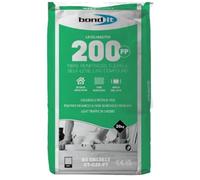Bond It LEVELMASTER 200FP Fibre Reinforced Self-Levelling Floor Compound - Grey, 20kg | Fast-Drying Polymer-Modified Underlay for Interior Sub-Floors | Ideal for Ceramic Tiles - Carpet - Vinyl & Wood