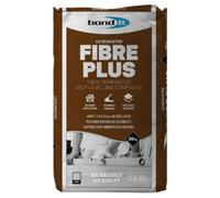 Bond It Levelmaster Fibre Plus - Fast-Drying Flooring Cement Flexible - Fibre Reinforced Self-Levelling Compound - Grey, 20Kg