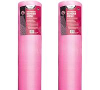 Bond It Lightweight Render Mesh 2 Pack (50m x 1m) - Fibreglass Reinforcement Mesh Roll for Rendering, Plastering, Scratch Coat, Base Coat & Wall Reinforcement