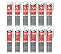 Bond It LN11 Firescreen Silicone Sealant - 12x White, 310ml | Fire Resistant Neutral Cure Sealant with 4-Hour Fire Rating | Primerless Adhesion - Minimal Shrinkage - UV & Weather Resistant