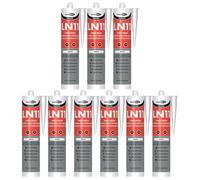Bond It Ln11 Firescreen Silicone Sealant - 9X White, 310Ml - Fire Resistant Neutral Cure Silicone Sealant With 4-Hour Fire Rating