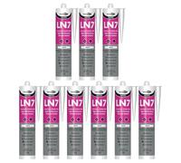 Bond It Ln7 Premium Low Modulus Neutral Cure Silicone - 9X White, 310Ml - Premium Grade Silicone - Versatile Silicone Sealant