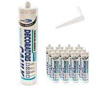 Bond-It Mate Range BDOHC300 Caulk-Mate Decorators Caulk (12 Pack) - White