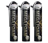 Bond It MEGA Foam - 2-in-1 Expanding PU Foam - 3X Beige, 750ml | High-Yield - Multi-Purpose Polyurethane Foam | PU Foam for Sealing - Insulating & Filling | Fast-Setting - Non-Shrinking