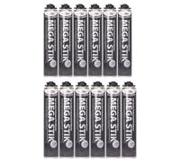 Bond It MEGA STICK PU Foam Adhesive - 12x Beige, 750ml | Fast-Curing, Superior Bonding Strength, Lightweight & Easy to Use, Ready for Plastering in Just 1 Hour