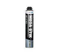 Bond-It Mega Stik PU Adhesive Foam 750ml | Plasterboard Adhesive, Insulation Board Adhesive, No Mess Construction Foam (Box of 1)