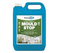 Bond It MOULD STOP - 5L | Powerful Mould - Mildew & Algae Remover | Professional Organic Growth Cleaner for Indoor & Outdoor Use | No Bleach - No Scrubbing - Safe for Wood - Concrete - Stone & Plastic
