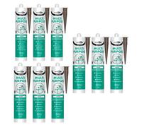 Bond It Multi-Mate High Modulus Silicone Sealant 9X Brown, 285Ml - Multipurpose, Mould-Resistant, Waterproof - Interior & Exterior