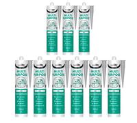 Bond It Multi-Mate High Modulus Silicone Sealant 9X Grey, 285Ml - Multipurpose, Mould-Resistant, Waterproof, Interior & Exterior