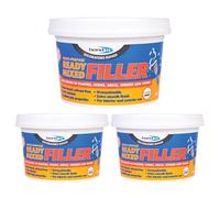 Bond It Multi-Purpose Ready Mixed Filler - 3x 750g | Crack-Resistant Wall & Wood Filler for Interior & Exterior Use | Smooth Finish - Paintable & Sandable | Repairs Plaster - Brick - Stone & Wood