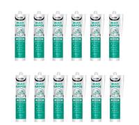 Bond It Multimate Multi Purpose Silicone Sealant Translucent - Pack Of 12
