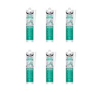 Bond It Multimate Multi Purpose Silicone Sealant Translucent - Pack Of 6