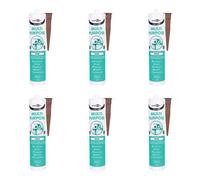 Bond It Multimate Silicone Sealant Brown - Waterproof, Mould Resistant - Pack Of 6