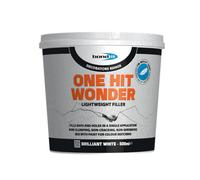 Bond It New One Hit Wonder Lightweight Decorators Filler Internal External - White, 500Ml